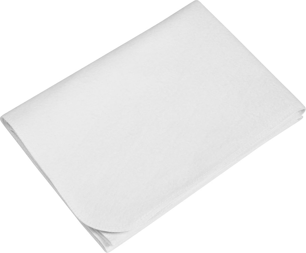 Waterdichte en ademende molton matrasbeschermer voor kinderbed 50 x 90 cm