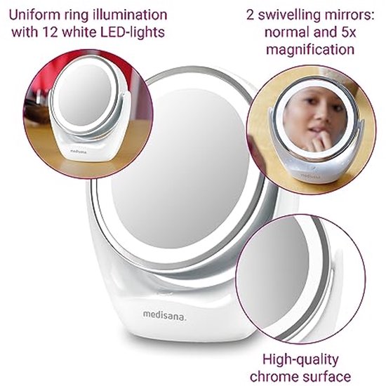 medisana CM 835 - Cosmetica Spiegel