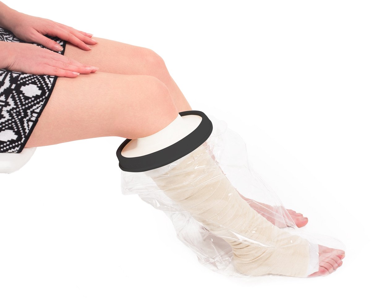 Goedkoopste VITILITY Douchehoes - Been half - Douchehoes - Gipshoes - Bescherming tegen vocht