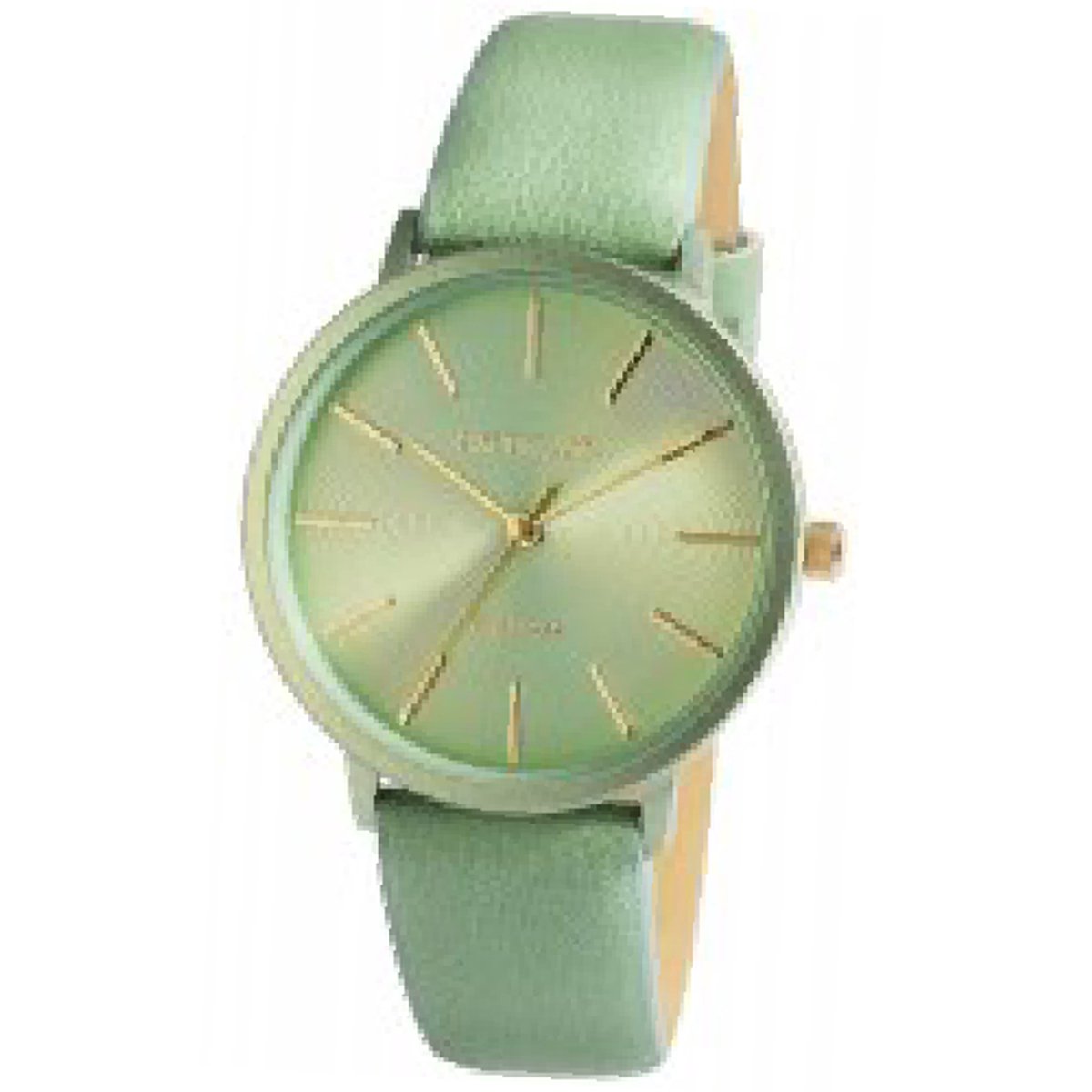 excellanc-1900260-005-dameshorloge-groen-diameter 38 mm