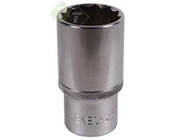 twaalfkant verlengdop - 19 mm - 1/2 duims aansluiting - lange dop - diepe dop