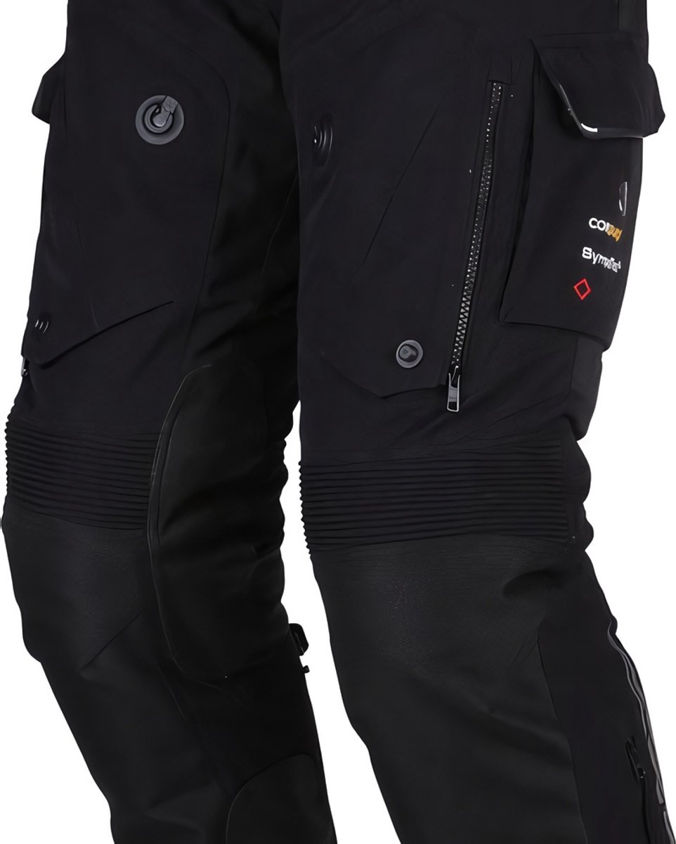 Modeka Panamericana II Zwart Motorbroek - Broek