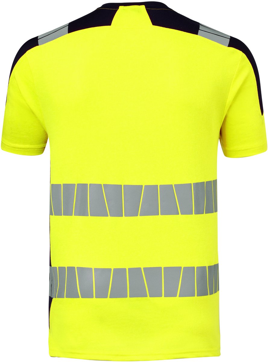 HAVEP T-Shirt High Visibility+ 10078 - Fluo Geel/Marine - L