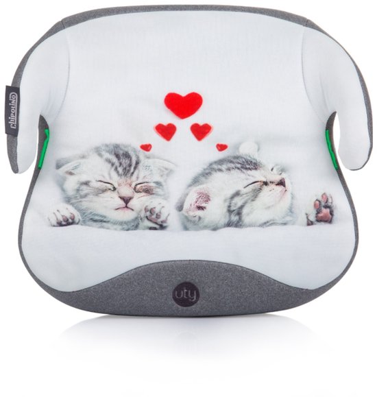 Chipolino Uty Kittens I-Size Zitverhoger - Booster - Geschikt vanaf 125 tot 150 cm