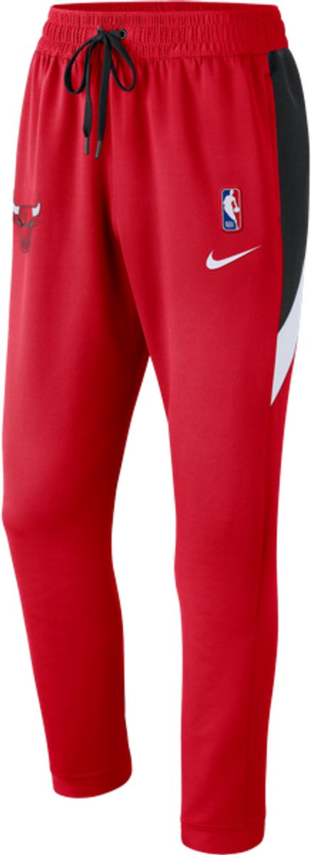 Nike NBA Chicago Bulls ThermaFlex Showtime Pants Heren Joggingsbroek Rood
