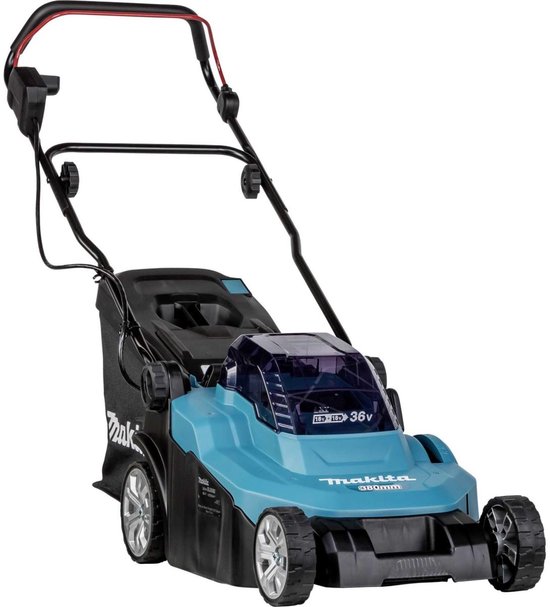 Makita DLM382PT2 Accu Grasmaaier 38cm 2x18V 5.0Ah van Makita — afbeelding 2