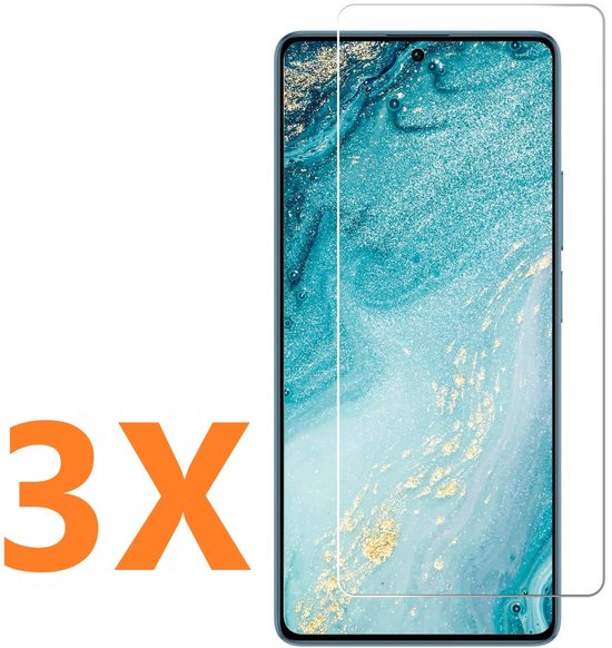Protection d'écran en Glas - Protection d'écran en Tempered Glass Convient pour : Xiaomi Redmi Note 13 Pro 5G - 3x