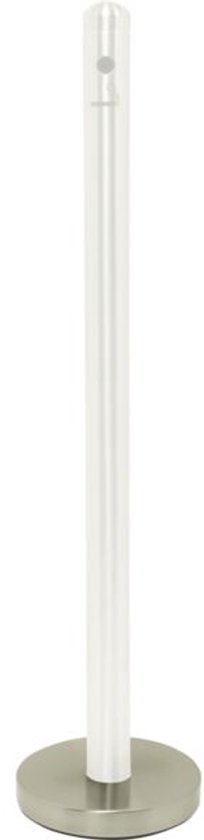 Securit 25 x 25 cm RVS Rookpaal Base - Zwart