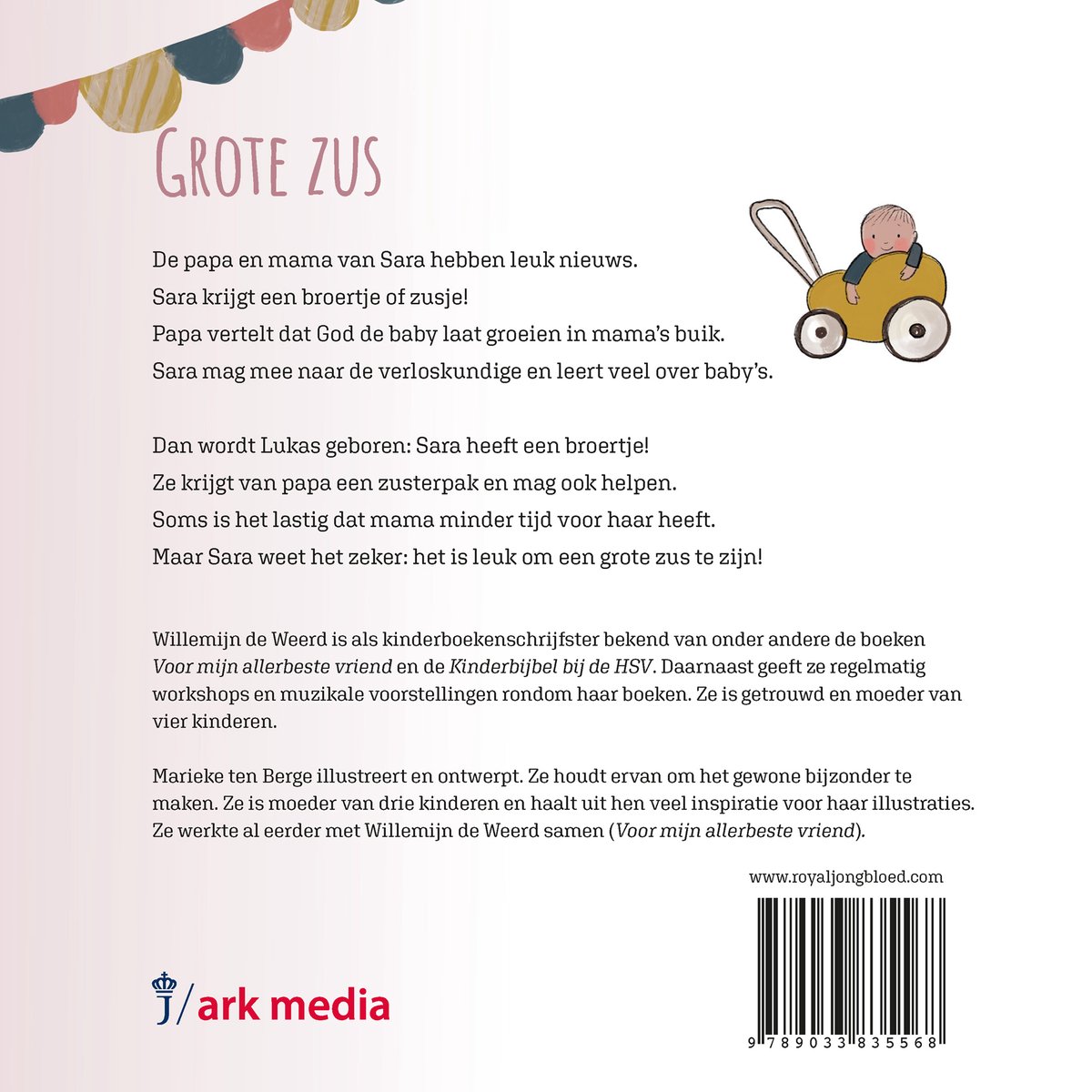 Grote zus - back cover