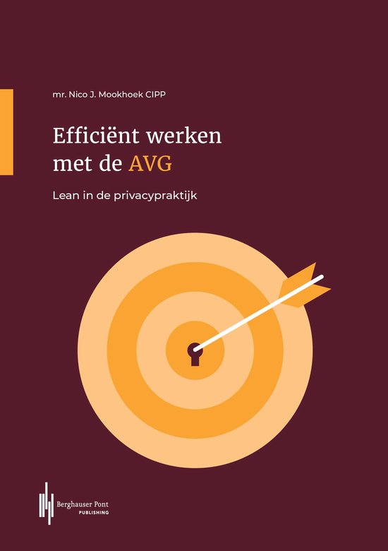 Efficiënt werken met de AVG - cover