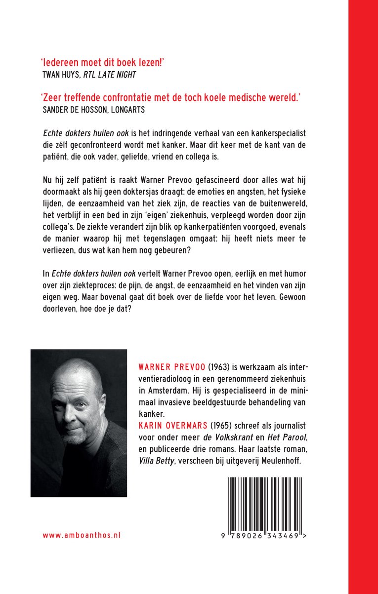 Echte dokters huilen ook - back cover