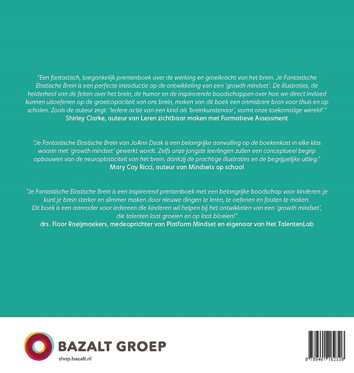 Je fantastische elastische brein - back cover