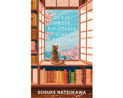 Omslag van De kat die een bibliotheek ging redden