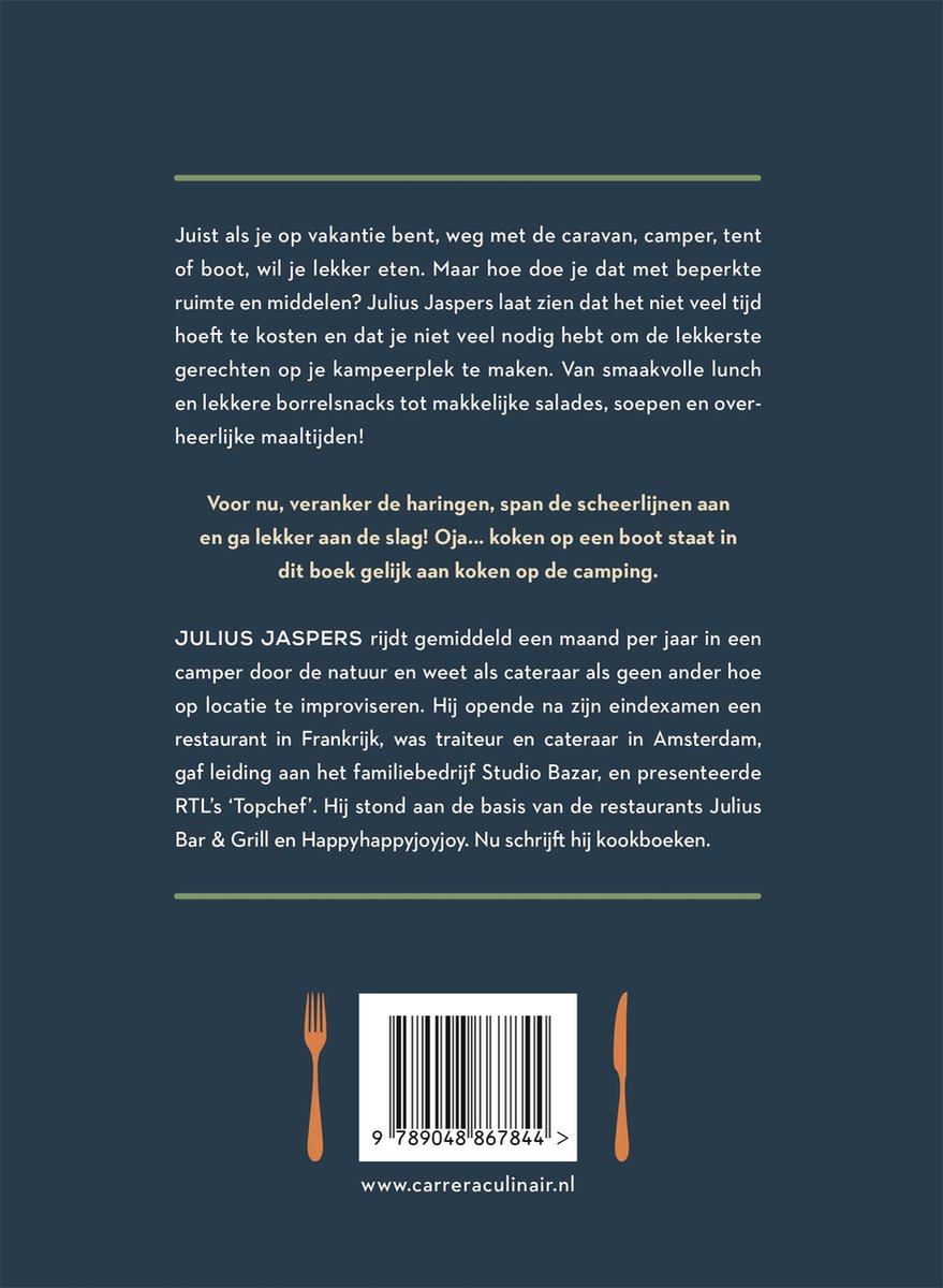 Kampeerkoken - back cover