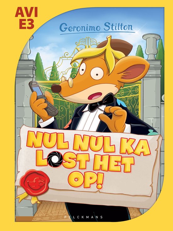 Geronimo Stilton - Nul Nul Ka lost het op! - cover