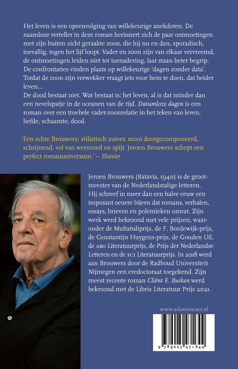 Datumloze dagen - back cover