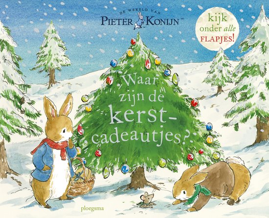 Pieter Konijn - Waar zijn de kerstcadeautjes? - cover