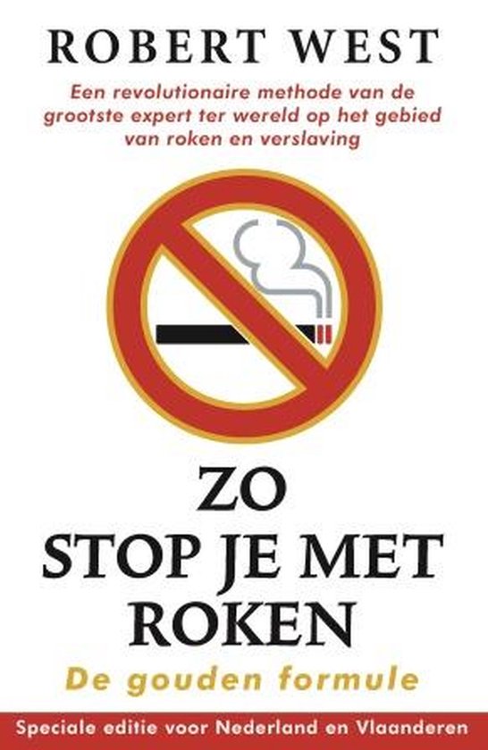 Zo stop je met roken - De gouden formule - cover