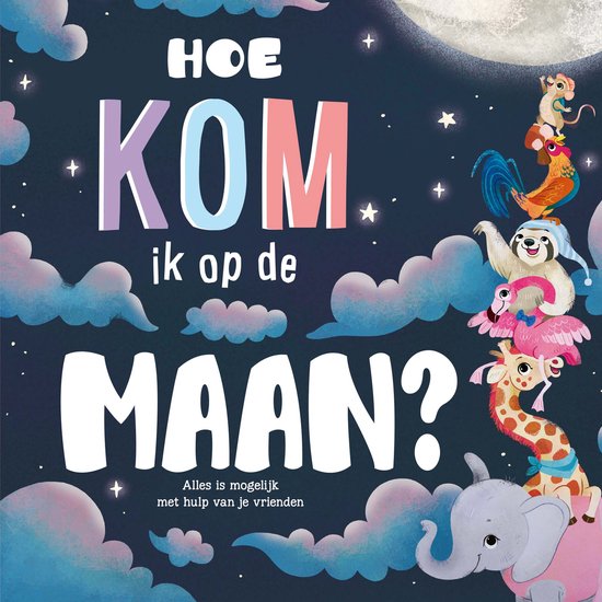 Hoe kom ik op de maan? - cover