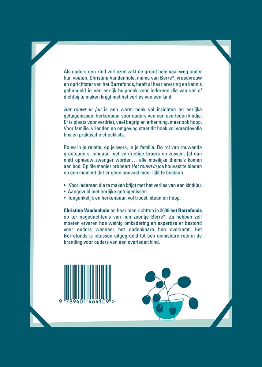 Het rouwt in jou - back cover