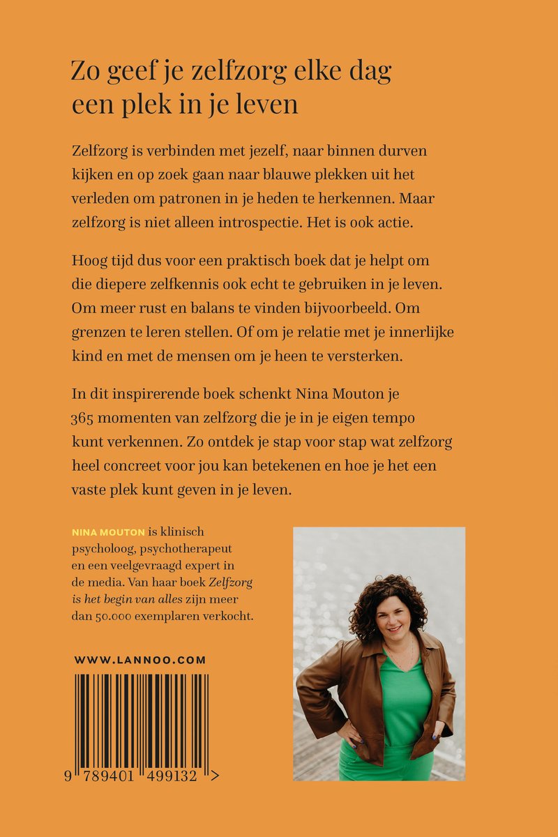 Elke dag zelfzorg - back cover