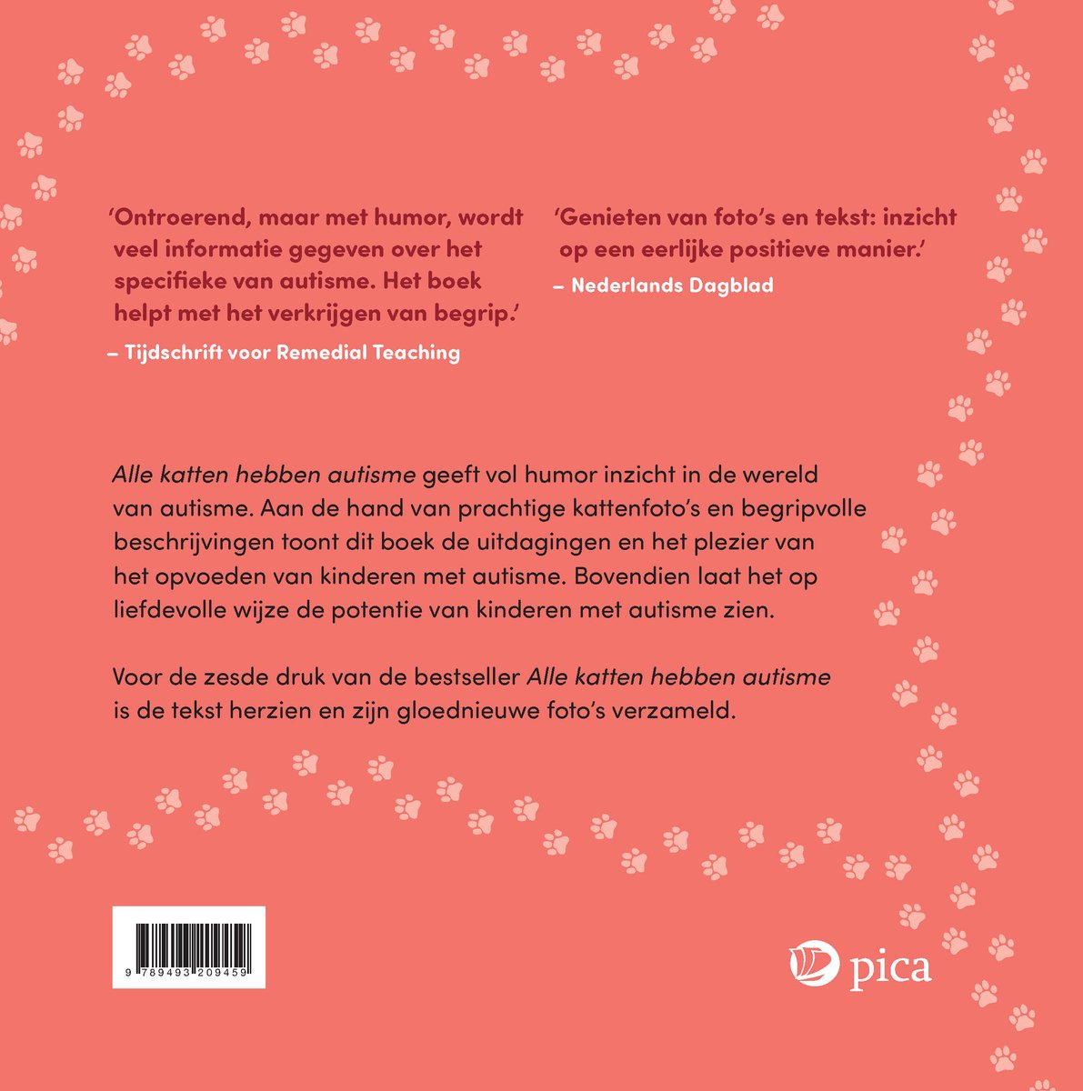 Alle katten hebben autisme - back cover