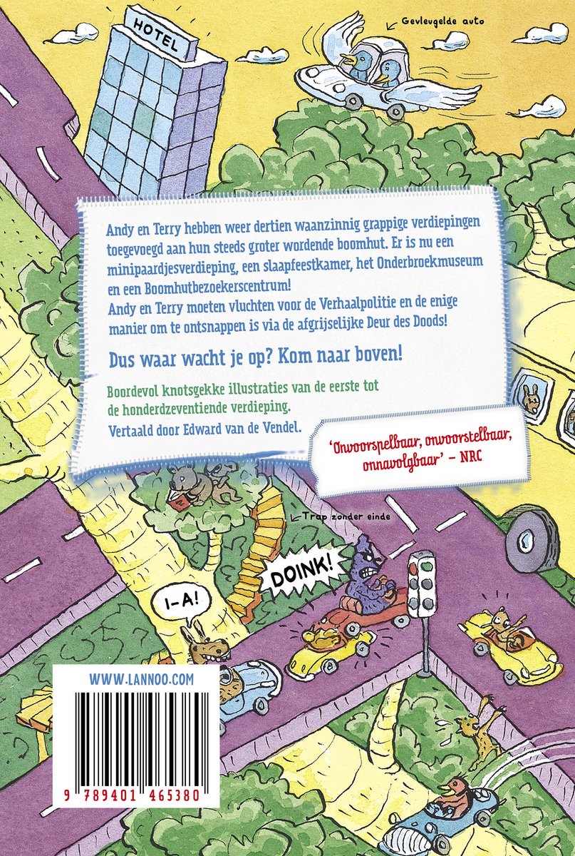 De waanzinnige boomhut 9 - De waanzinnige boomhut van 117 verdiepingen - back cover