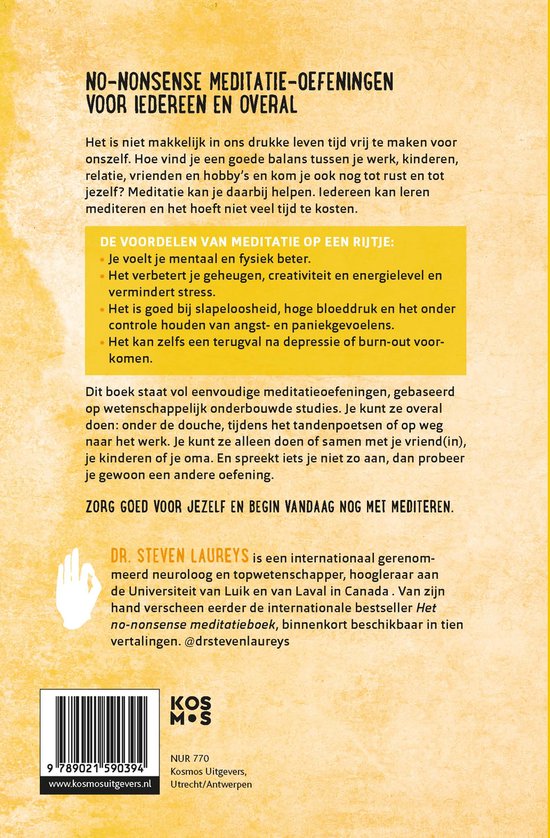 Het no-nonsense meditatie oefenboek