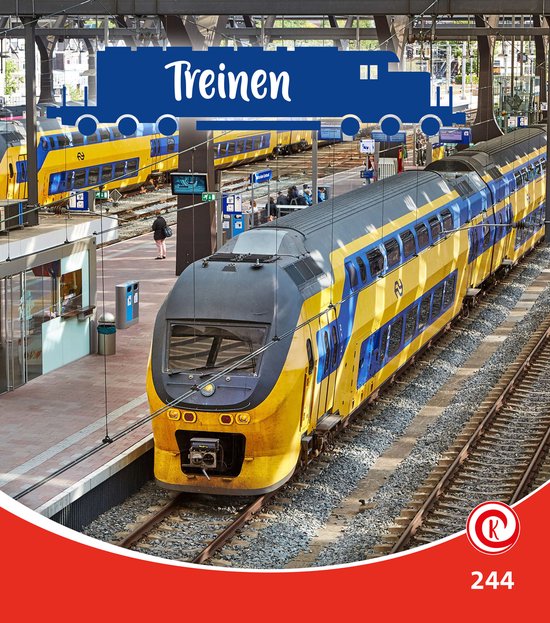 Kijkdoos 244 - treinen - cover