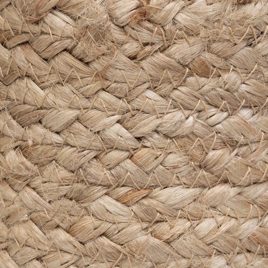 Atmosphera Deurstopper - 1 kg - beige - stof - jute gewicht - 13 cm - deurstop