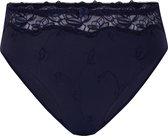 Hunkemöller Dames Lingerie Hoge slip Diva - Blauw - maat M