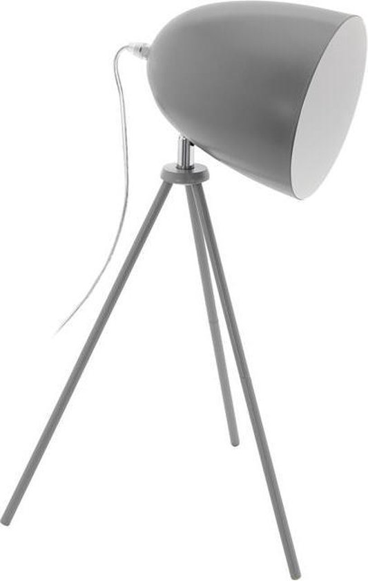 EGLO - lampe de table E27 Dundee - gris