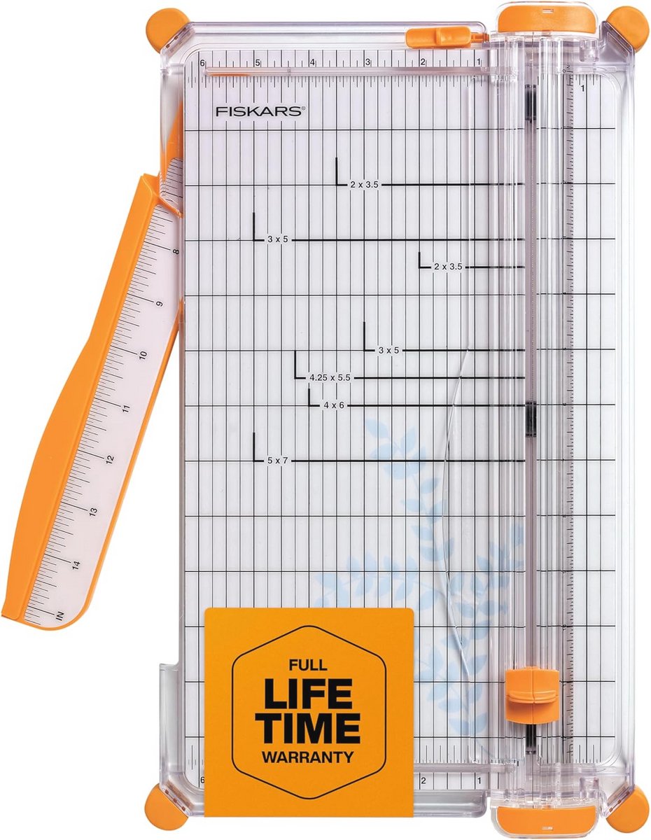 Papiertrimmer 12 inch Deluxe met Snijlijn en Zelfnivellerende Liniaal