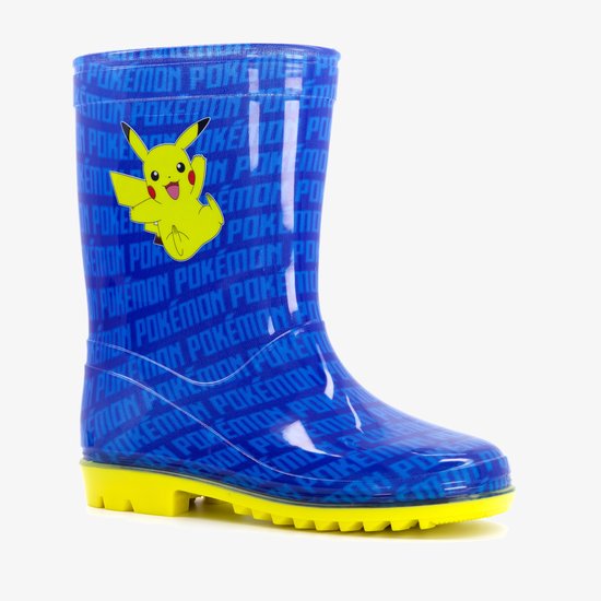 Pikachu Schoenen Leomil Pokémon Regenlaarzen Voor Kids – Met Pikachu Print, Waterdicht En Antislip (maten 25-33 EU) Regen Laarzen