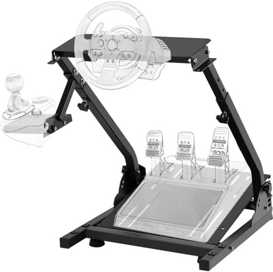 Wheel Stand - Racestuur Standaard - Racing - Zwart van RACEXPERT — afbeelding 2