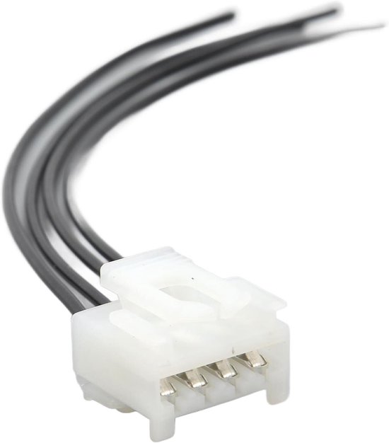 4Pin Achterlicht Kabelboom Plug,KIMISS Achterlicht Draad Plug ABS Achterlicht Kabelboom Connector Plug voor Grande Punto 2006-2012