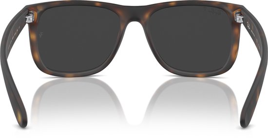 Ray Ban - Justin - Rubber Havana - Dark Grey Polar — afbeelding 3