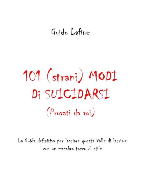 101 (strani) modi di suicidarsi (Provati da voi) - cover