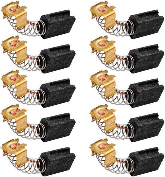 Foto: Koolborstels carbon borstel vervanging power tool voor elektrische haakse slijper 10 stks model no cb419 
