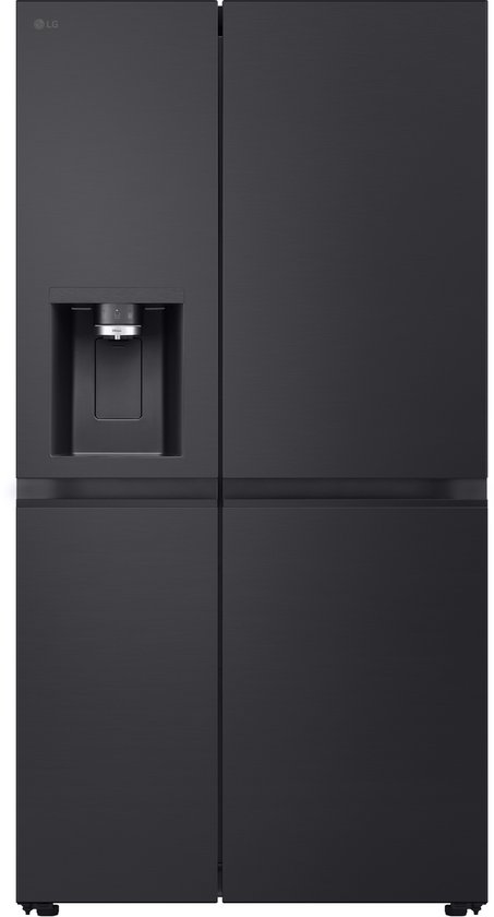 LG GSLE91EVAB Amerikaanse Koelkast - Zwart - Waterreservoir - Energieklasse B -
