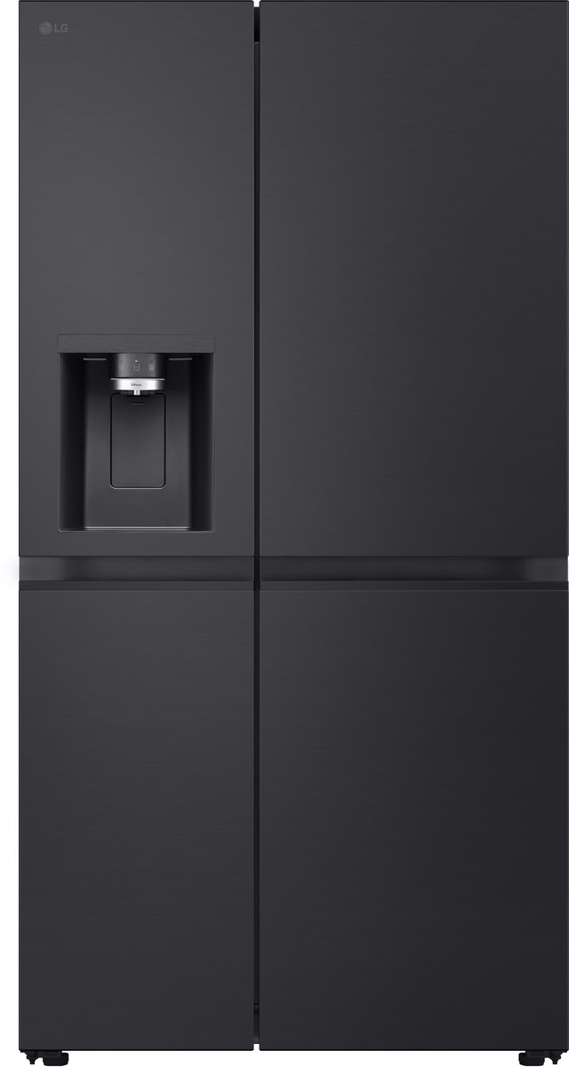 LG GSLE91EVAB Amerikaanse Koelkast - Zwart - Waterreservoir - Energieklasse B -