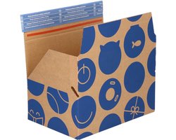 25x Bol.com verzenddozen 190 x 130 x 70 mm