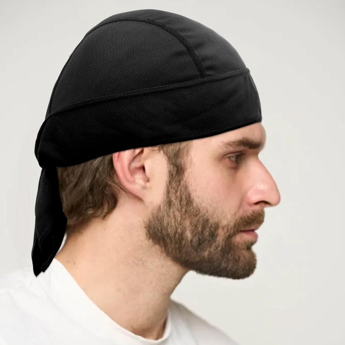 Bandana-pet Voor Onder De Fietshelm - Sneldrogende Sportmuts Voor Buiten Geschikt Voor Joggen Wandelen En Fietsen