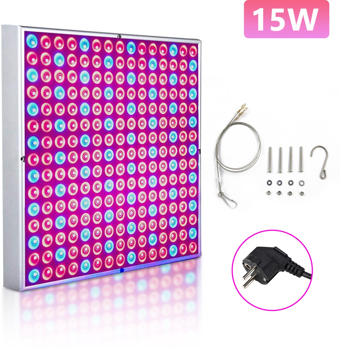 LED Groeilamp - Professionele groeilamp - Kweeklamp - Indoor Grow Light - LED verlichting - Full spectrum - 15W
