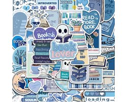 Boekenliefhebber - 50 stuks - Bookish Stickers - Book Lover - Boekenwurm - BookTok