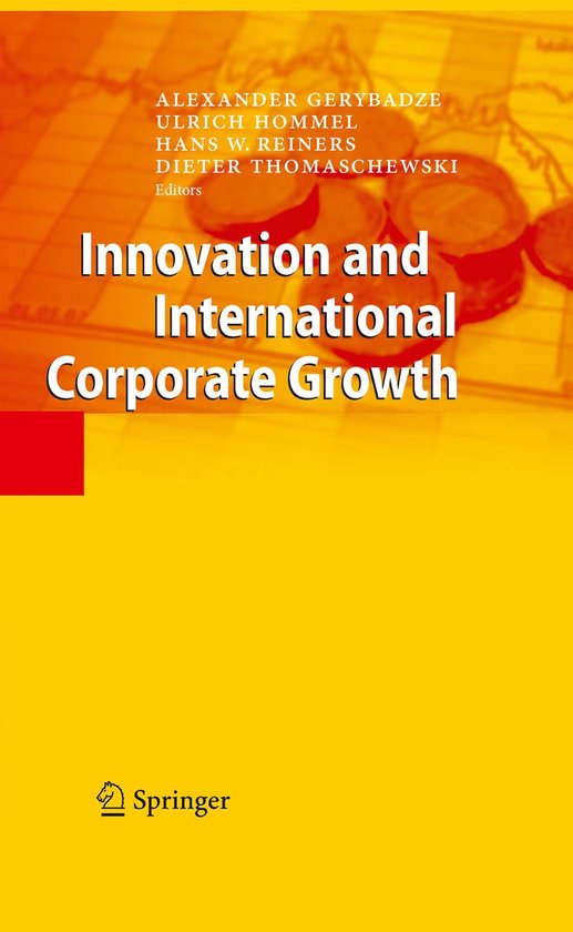 Innovation and International Corporate Growth - cover
