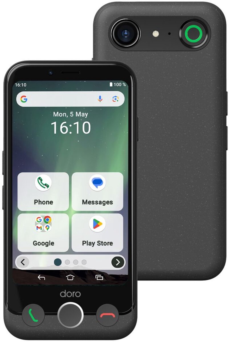 Doro Aurora A10 – de smartphone die écht gemaakt is voor senioren