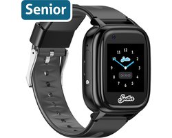 Spotter® GPS Horloge Senioren (4G) – Zonder Abonnement – Met GPS Tracking, SOS-knop & Bellen – Inclusief Simkaart – Waterdicht – App (NL Support)