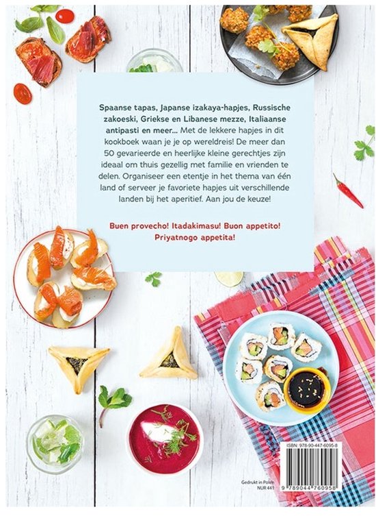 Heerlijke hapjes uit de hele wereld - cover