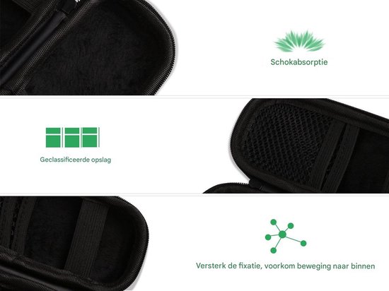 Insulinekoeler reiskoffer - Draagbare reistas - Geen gel Diabetes tasbeschermer - Geen koeltas - Insulinekoeler reiskoffer - Waterdichte geïsoleerde medische koeler - Voor insulinepennen en andere diabetesbenodigdheden - Zwart van Luxja — afbeelding 5